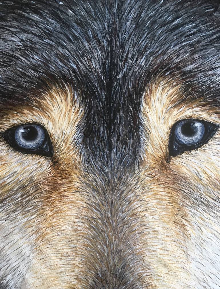 Original Realism Animal Painting by Hannah Hoffman