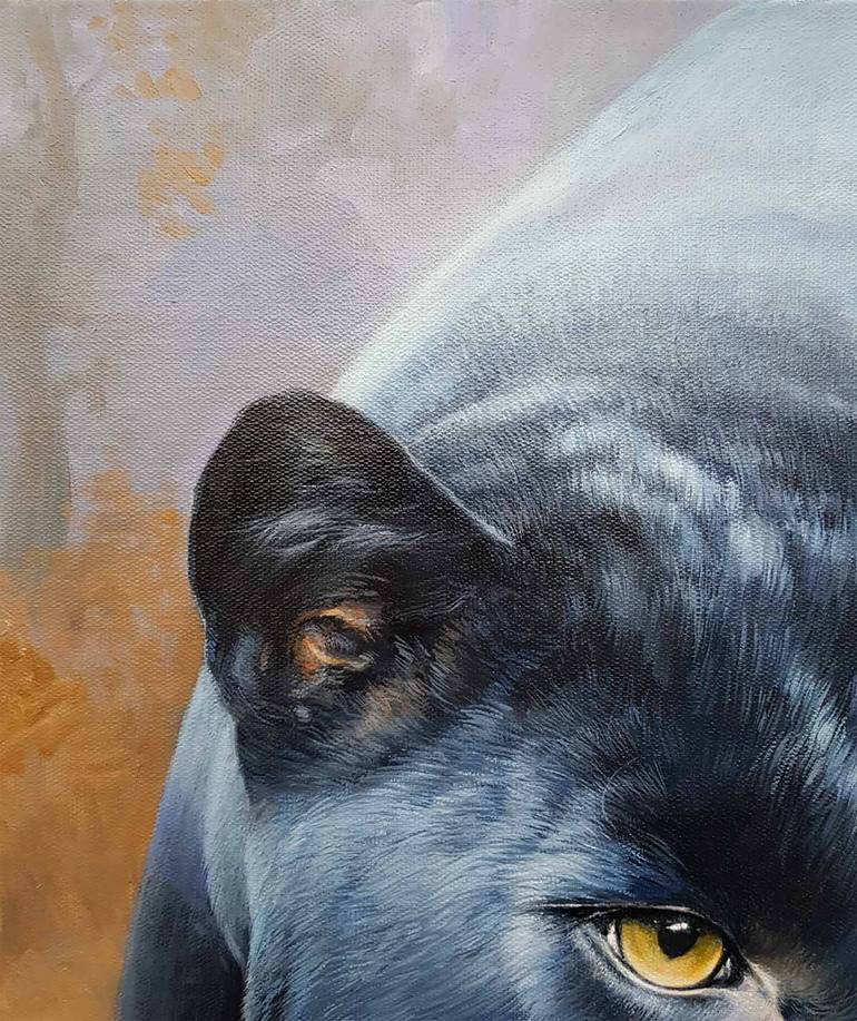 Original Photorealism Animal Painting by Ilya Zhernyak