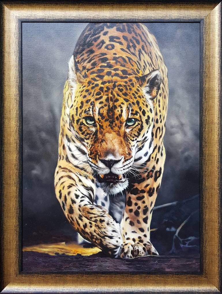 Original Photorealism Animal Painting by Ilya Zhernyak