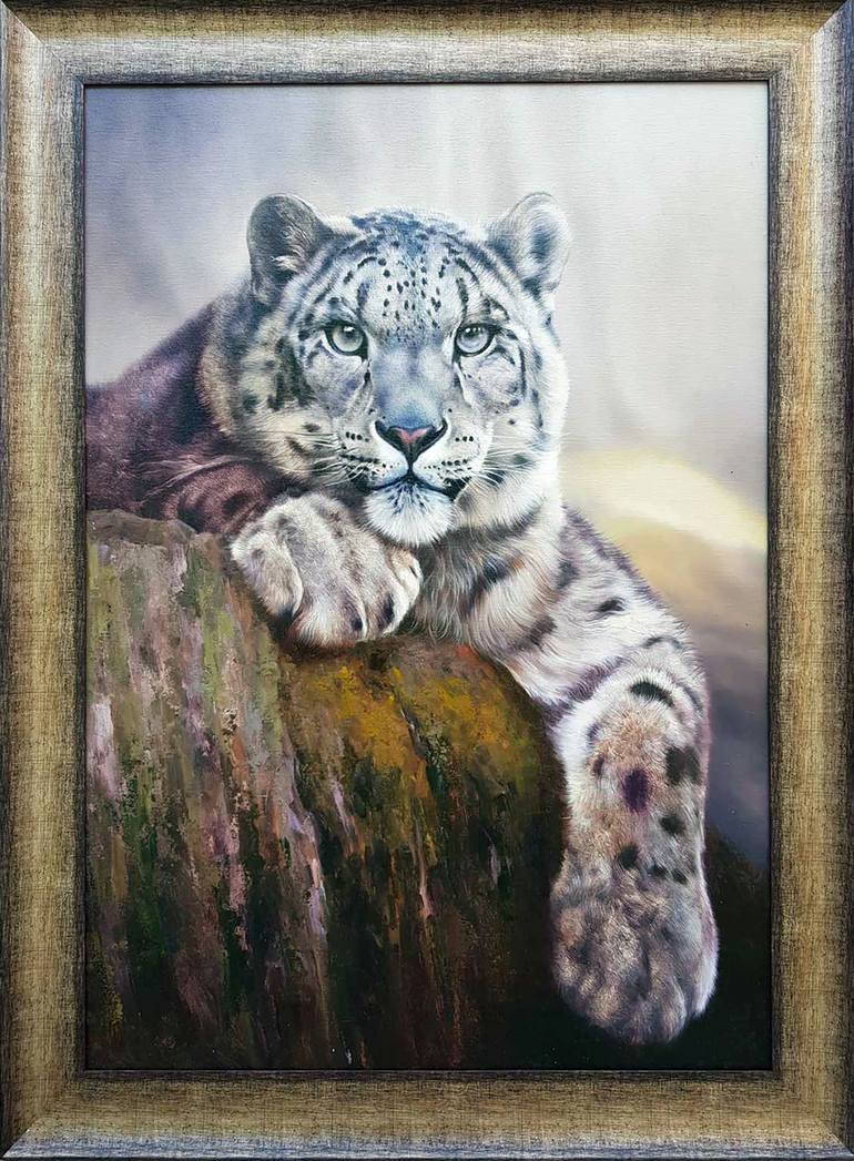 Original Photorealism Animal Painting by Ilya Zhernyak