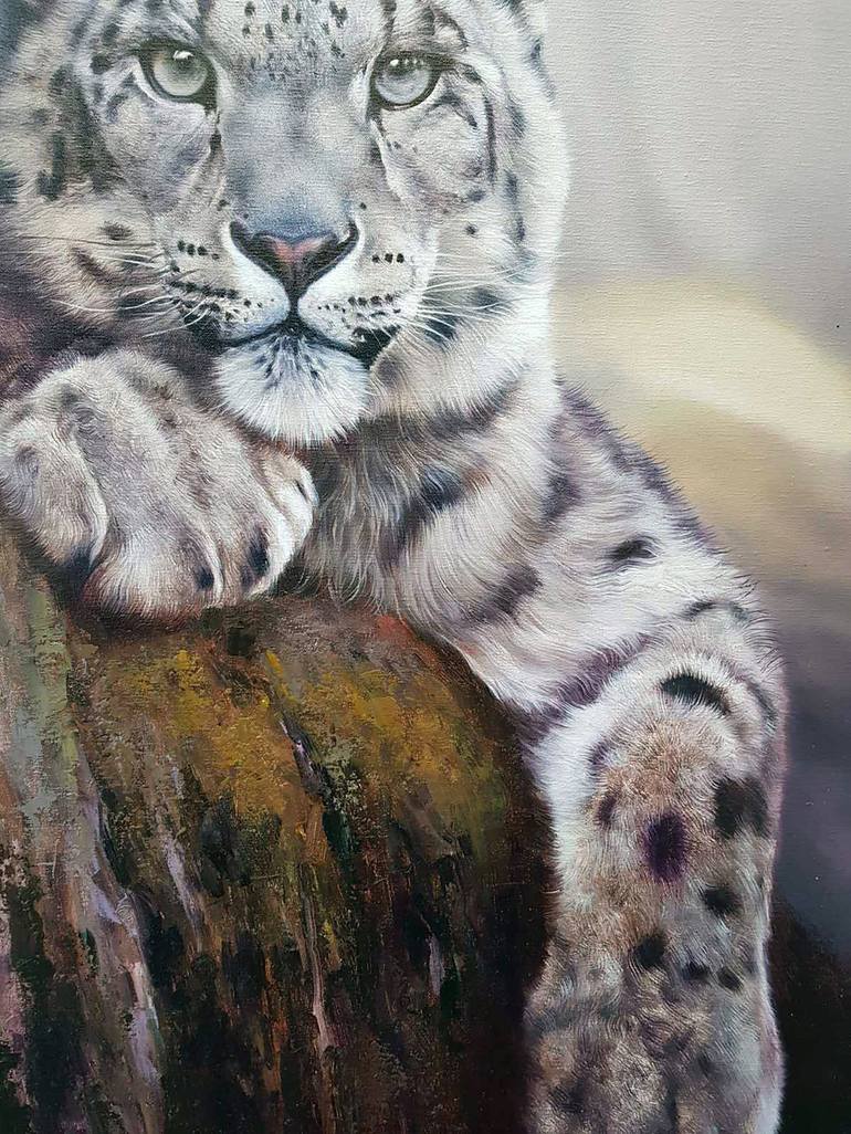 Original Photorealism Animal Painting by Ilya Zhernyak