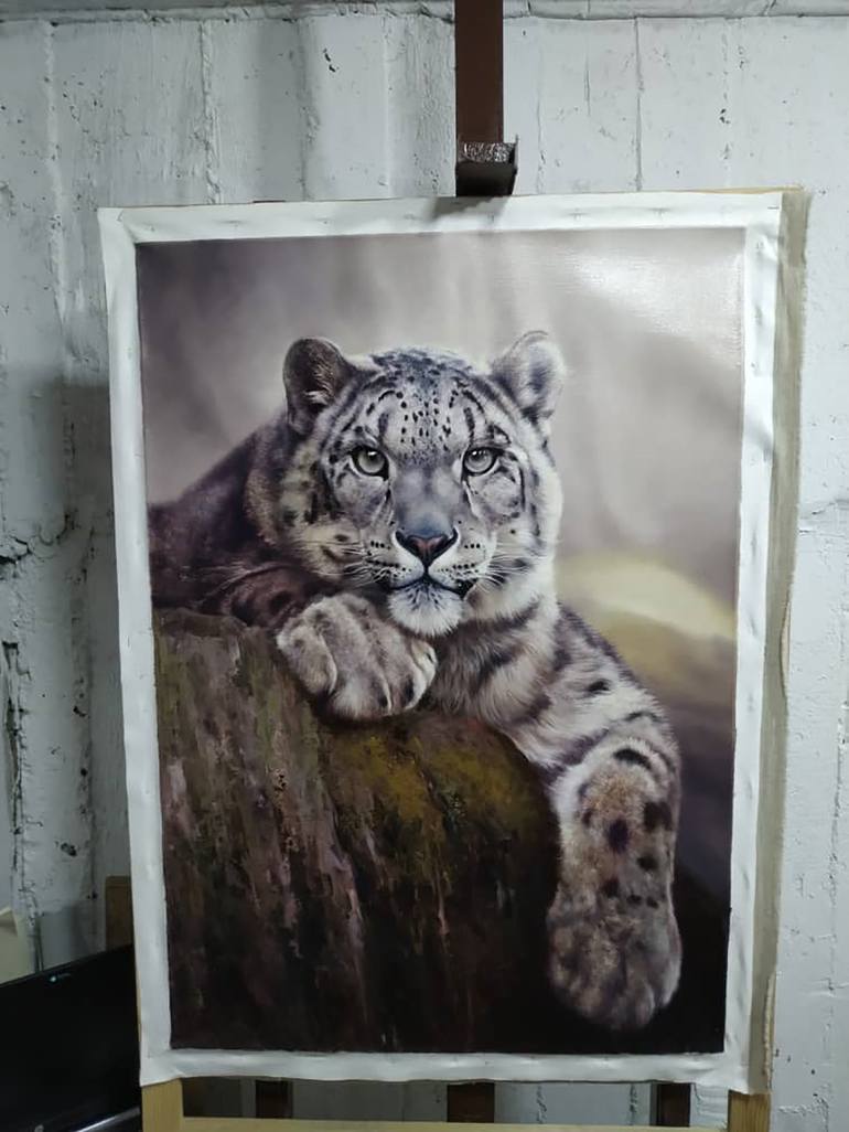 Original Photorealism Animal Painting by Ilya Zhernyak