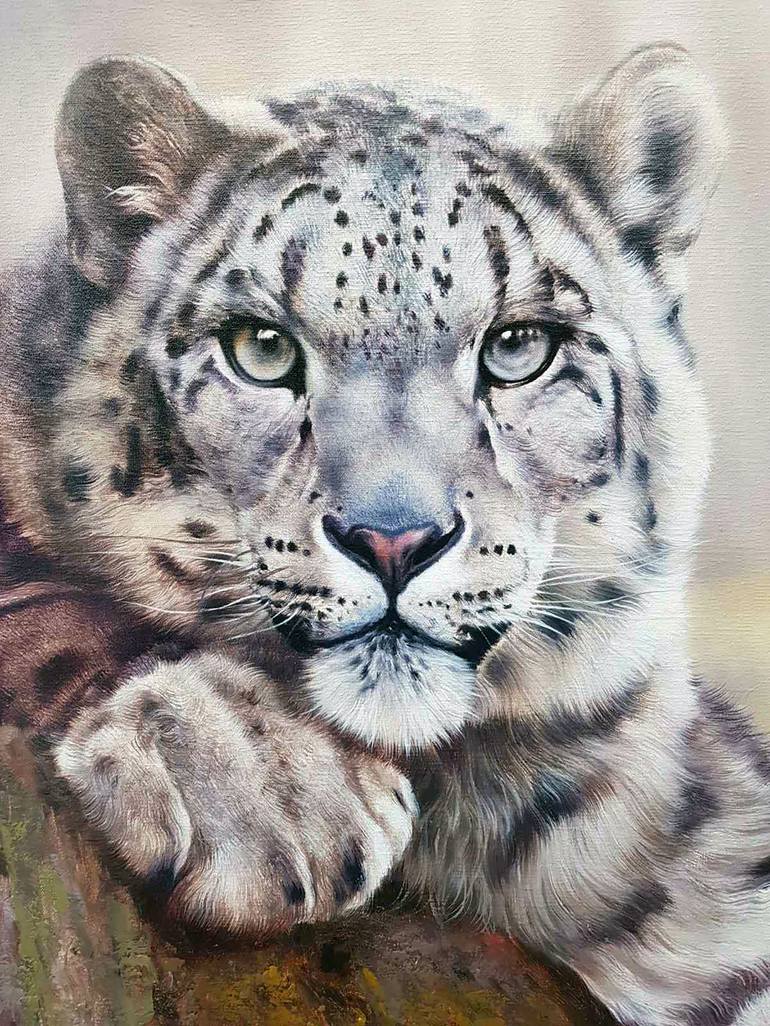 Original Photorealism Animal Painting by Ilya Zhernyak