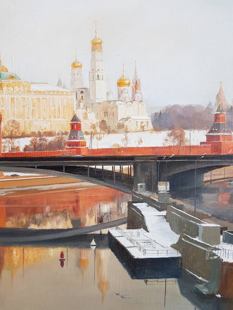 Original Modern Cities Painting by Ilya Zhernyak