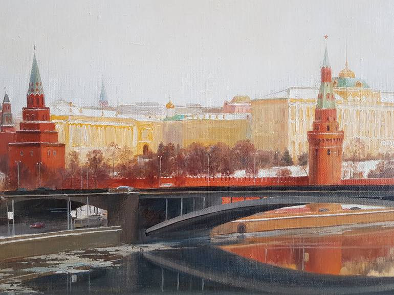 Original Modern Cities Painting by Ilya Zhernyak