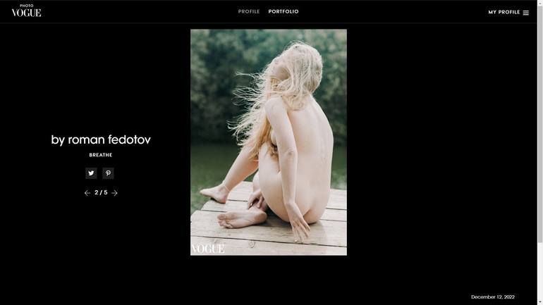 Original Contemporary Nude Photography by Roman Fedotov