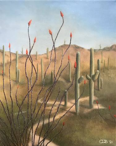 Original Fine Art Landscape Paintings by Chantal Durham-Bogers