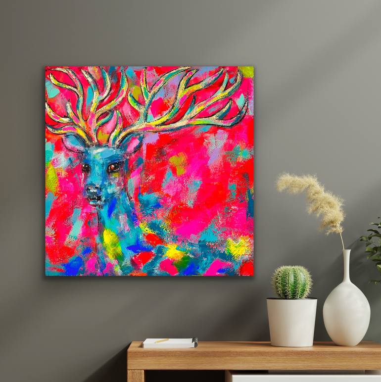 Original Figurative Nature Painting by Cata Cayon