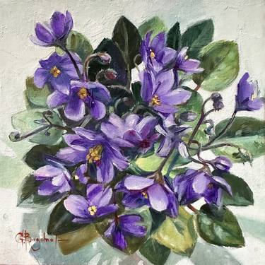 Original Fine Art Floral Paintings by Gina Bogomol