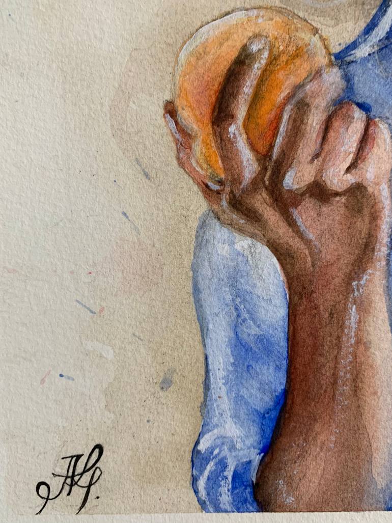 Original Illustration People Painting by Kasia Mo