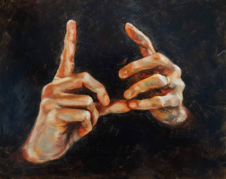 Original Fine Art People Paintings by Val Valta
