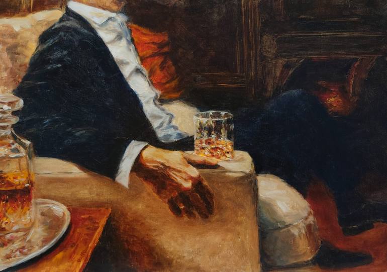 Print of Contemporary Men Paintings by Val Valta