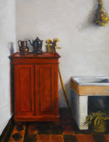 Original Interiors Paintings by Val Valta