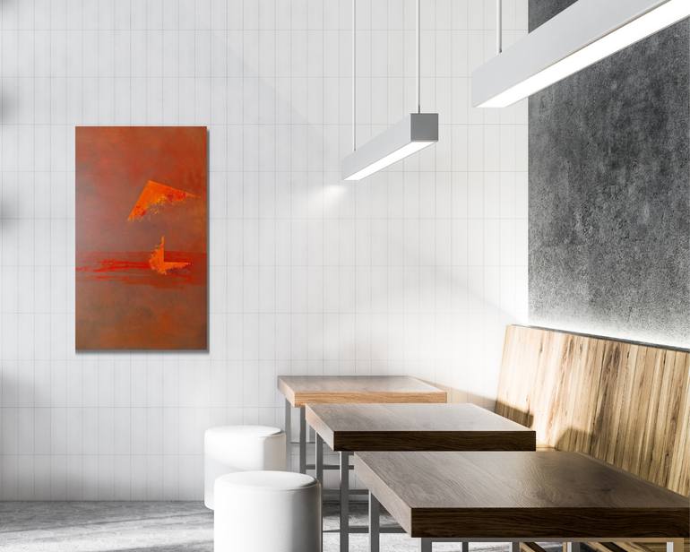 Original Abstract Expressionism Abstract Painting by Kristen Harper