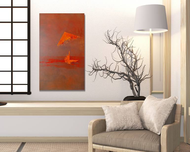 Original Abstract Expressionism Abstract Painting by Kristen Harper