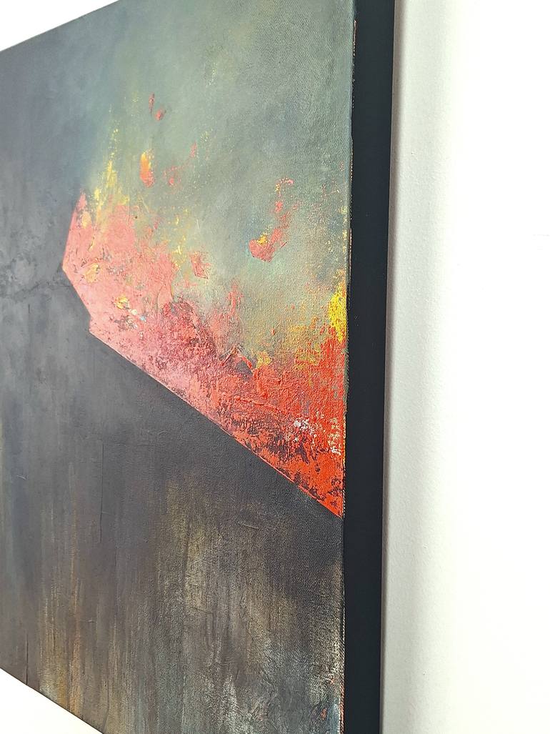 Original Abstract Expressionism Abstract Painting by Kristen Harper