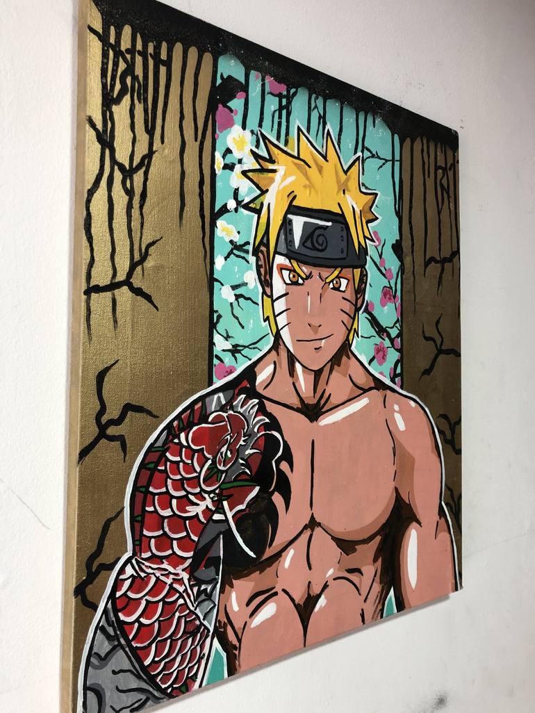 Hokage Naruto Canvas Print / Canvas Art by Lac Lac - Fine Art America