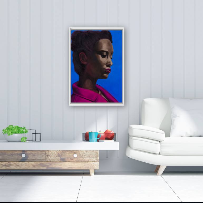 Original Art Deco Women Painting by Magda Ostrowska Wynne