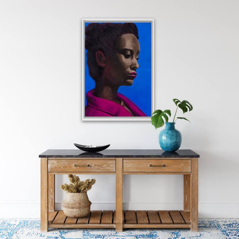Original Art Deco Women Painting by Magda Ostrowska Wynne