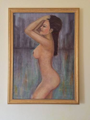 Print of Women Paintings by Elisa Stoenescu