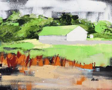 Print of Expressionism Rural life Paintings by Alyse Radenovic
