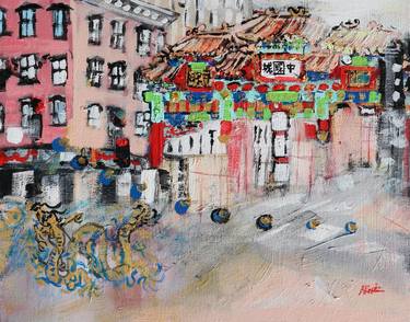 Print of Expressionism Places Paintings by Alyse Radenovic