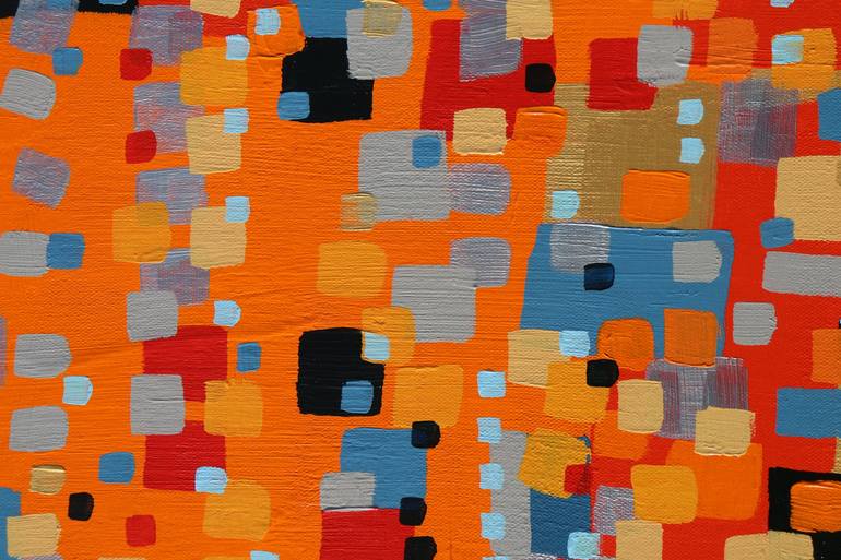 Original Color Field Painting Abstract Painting by Alyse Radenovic