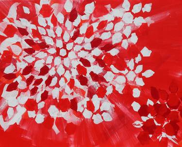 Original Abstract Patterns Paintings by Alyse Radenovic