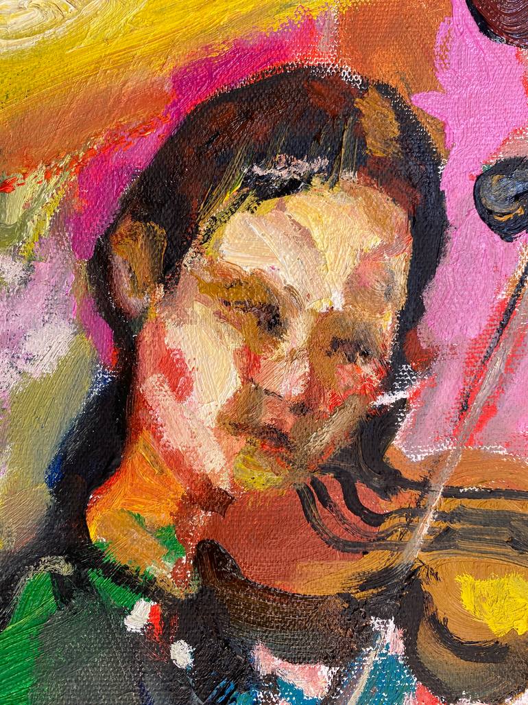 Original Contemporary Music Painting by Ouchul Hwang