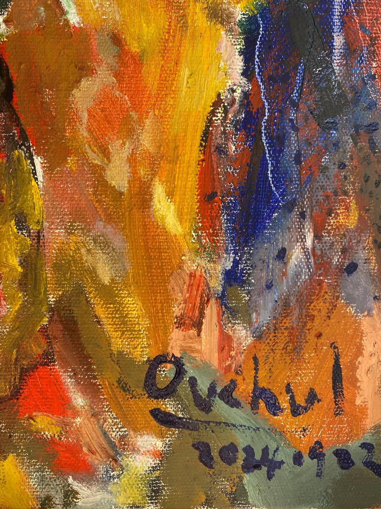 Original Contemporary Music Painting by Ouchul Hwang