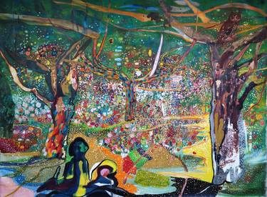 Original Contemporary Fantasy Painting by Ouchul Hwang