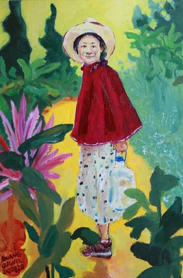 Print of Expressionism Children Paintings by ouchul hwang