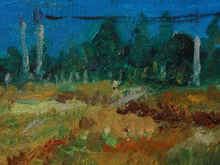 Original Folk Home Painting by Ouchul Hwang