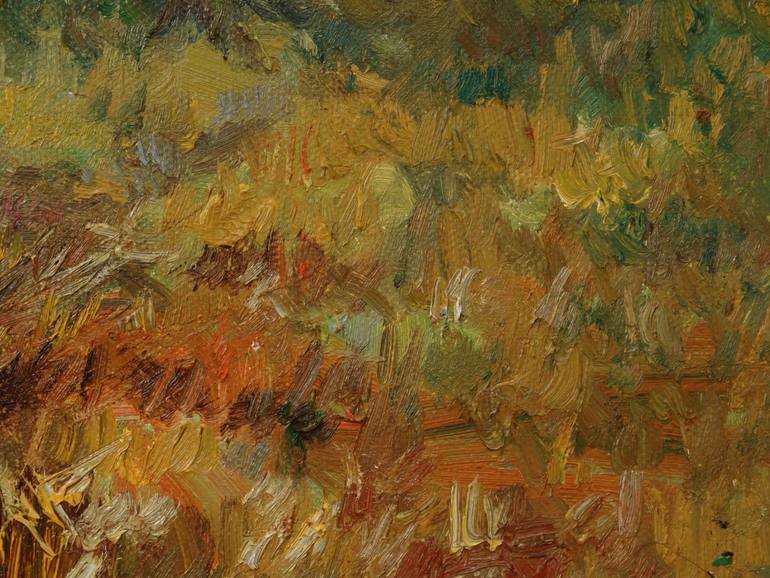 Original Folk Home Painting by Ouchul Hwang