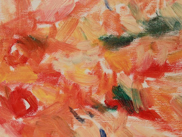 Original Abstract Expressionism Nude Painting by Ouchul Hwang