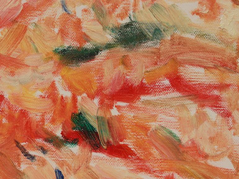 Original Abstract Expressionism Nude Painting by Ouchul Hwang