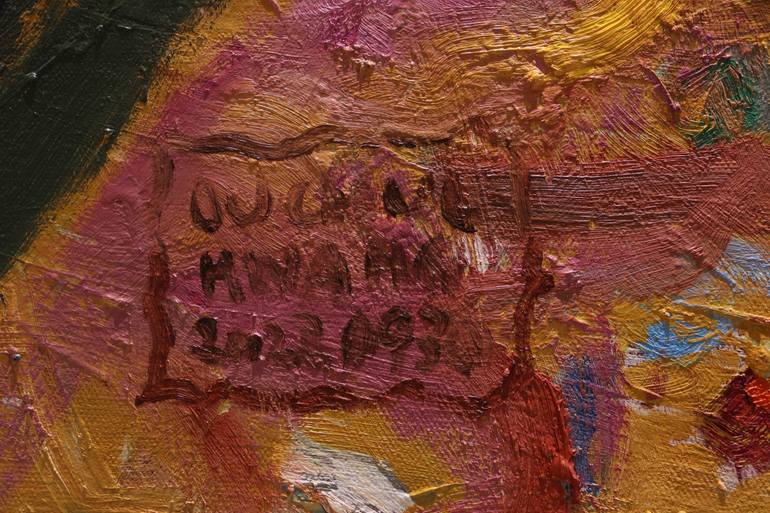 Original Contemporary Architecture Painting by Ouchul Hwang