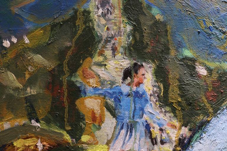 Original Contemporary Architecture Painting by Ouchul Hwang