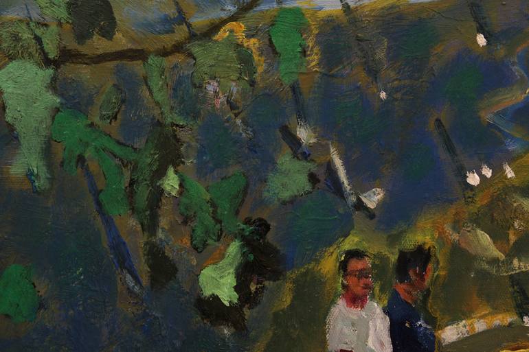 Original Contemporary Architecture Painting by Ouchul Hwang