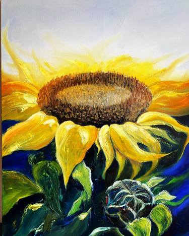 Original Impressionism Floral Paintings by Dolgor Dugarova