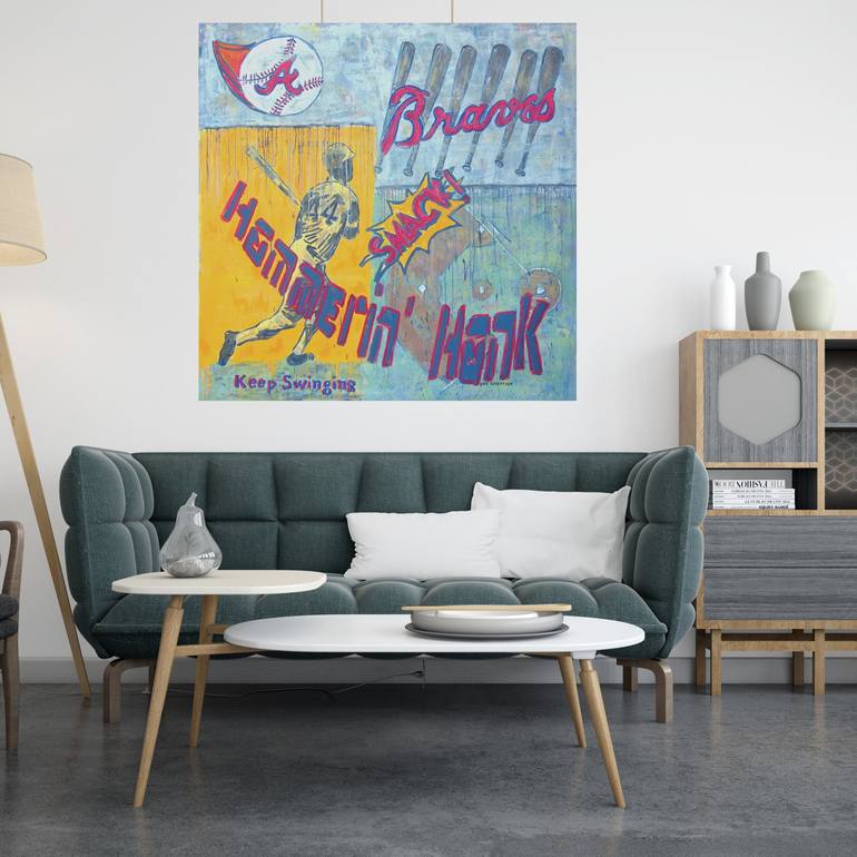 Original Pop Art Sports Painting by John Robertson