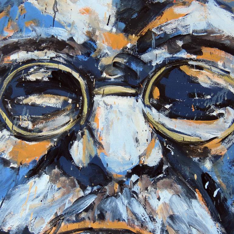 Original Portraiture Pop Culture/Celebrity Painting by John Robertson