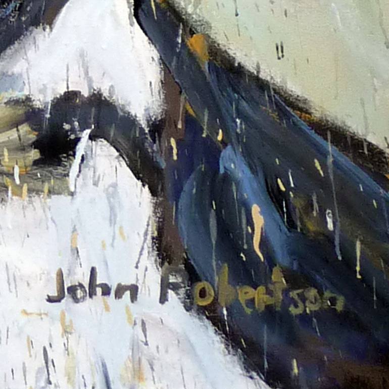 Original Portraiture Pop Culture/Celebrity Painting by John Robertson
