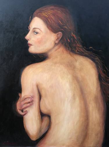 Original Fine Art Nude Paintings by Elena Stauffer