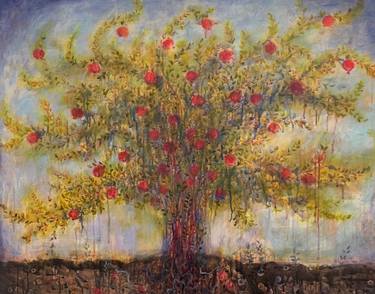 Original Contemporary Garden Painting by Elena Stauffer
