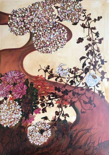 Original Floral Paintings by Elena Stauffer