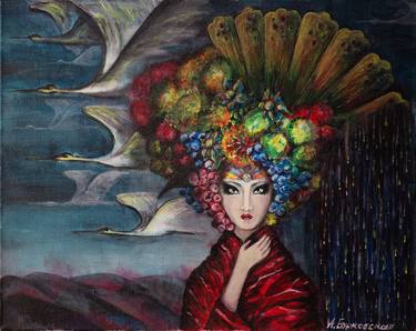 Print of Fantasy Paintings by Hanna Burkovska