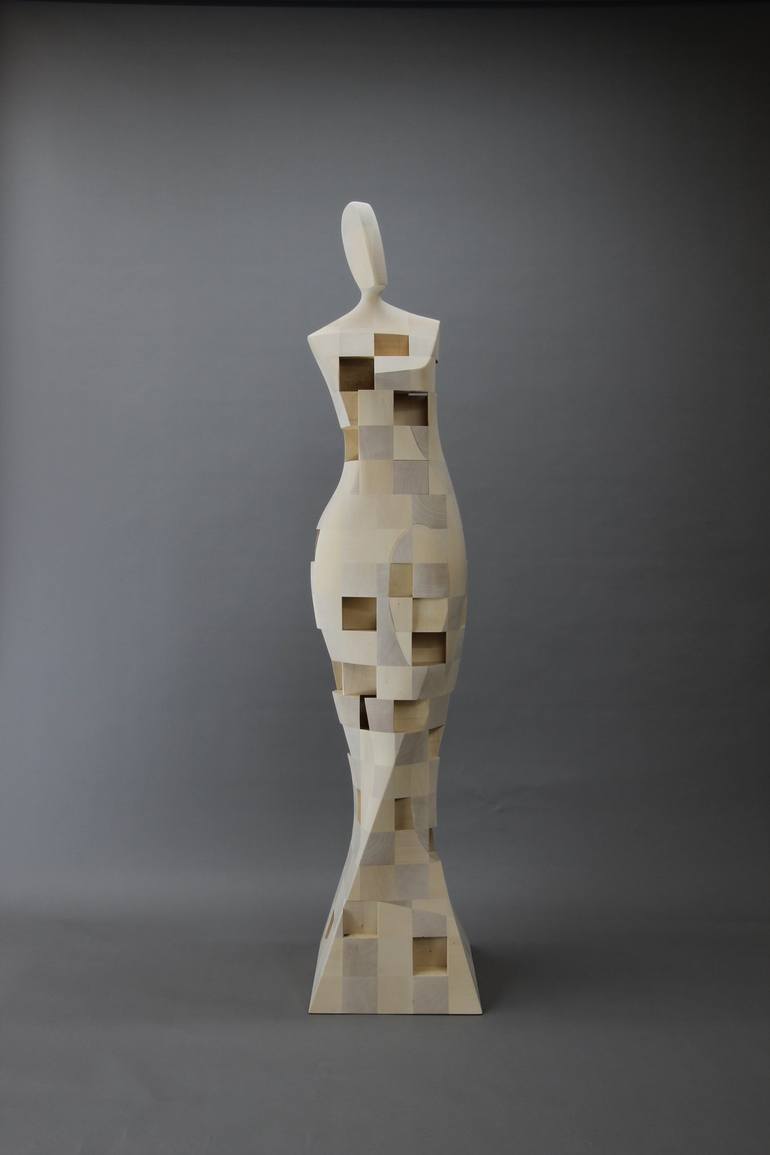 Original Contemporary Women Sculpture by Manfred Hellweger