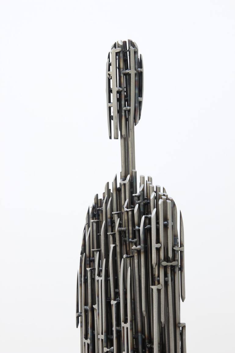 Original Abstract Sculpture by Manfred Hellweger