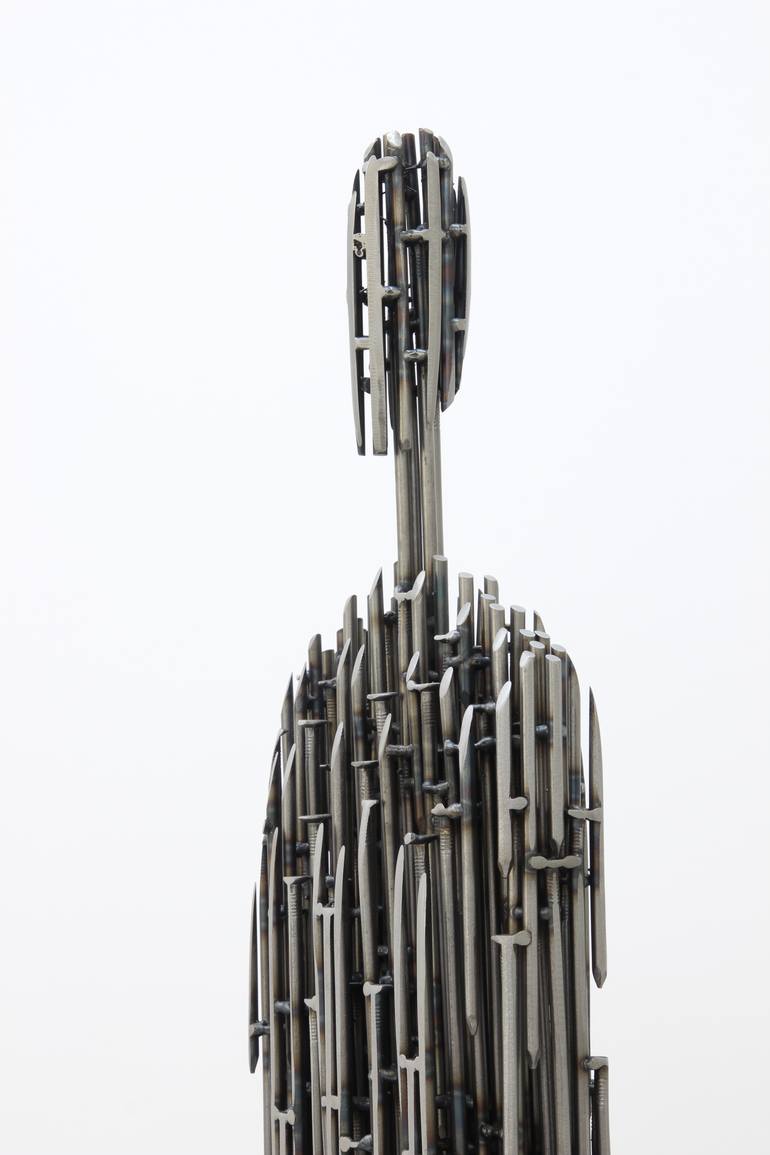 Original Contemporary Abstract Sculpture by Manfred Hellweger